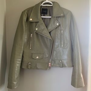 Dynamite faux leather jacket